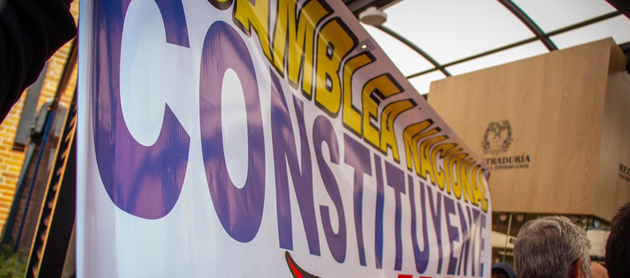 Inscripción del Comité Promotor de la Asamblea Nacional Constituyente