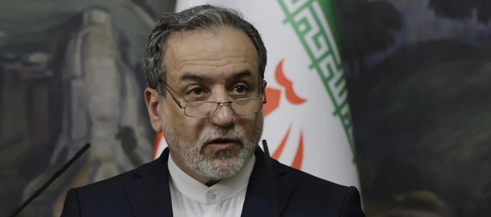 Ministro de Exteriores iraní, Abás Araqchí.