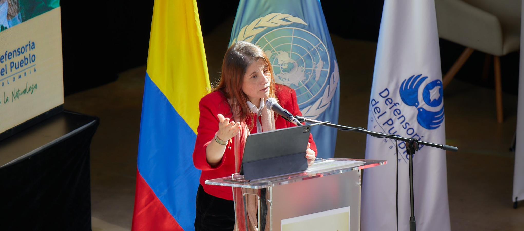Iris Marín Ortiz, defensora del Pueblo.