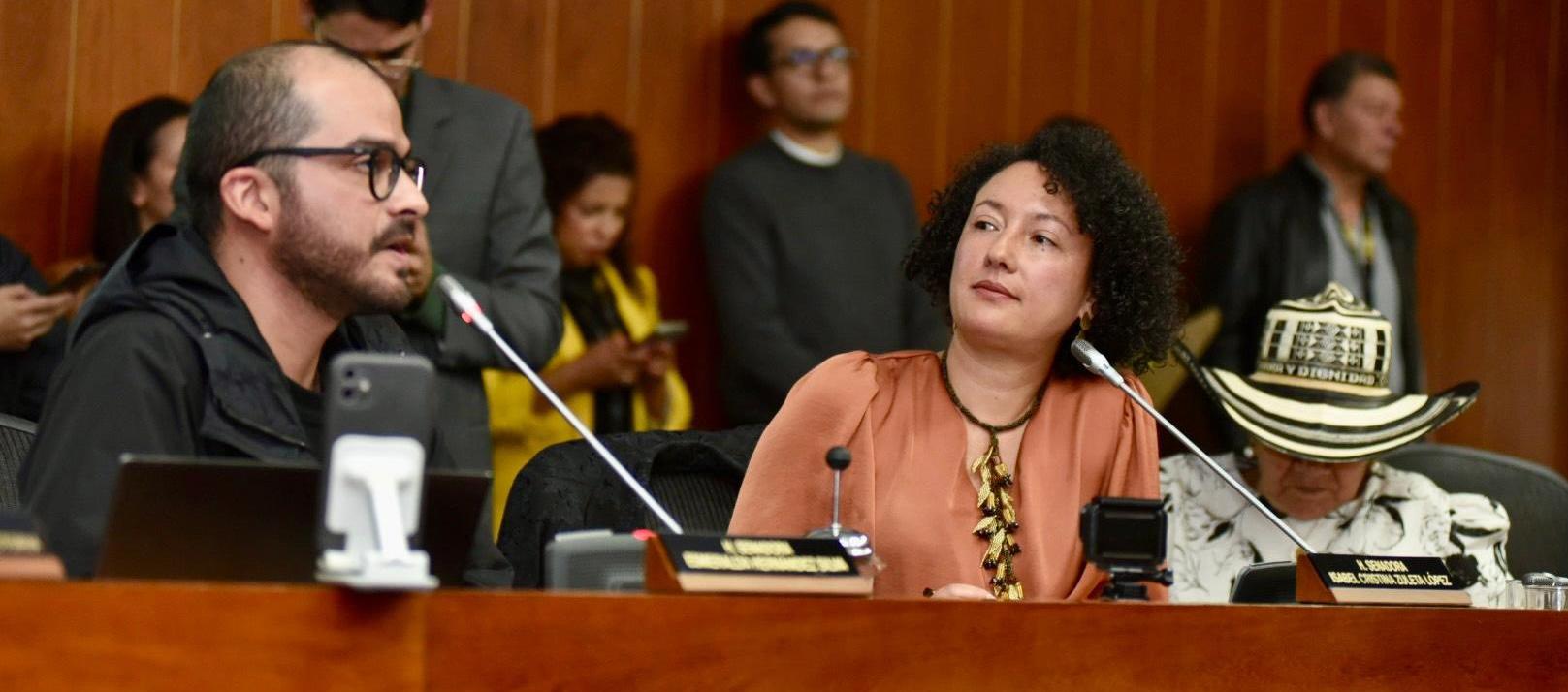 Isabel Zuleta, senadora República.