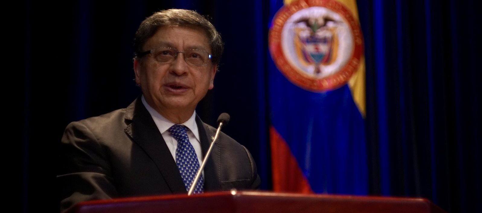 Jorge Enrique Ibáñez, presidente de la Corte Constitucional.