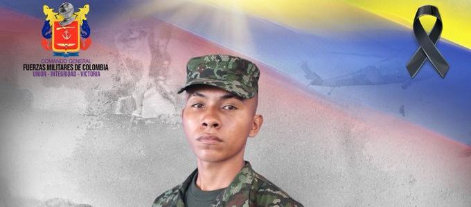 Soldado Profesional Jorge Mario Orozco Díaz.