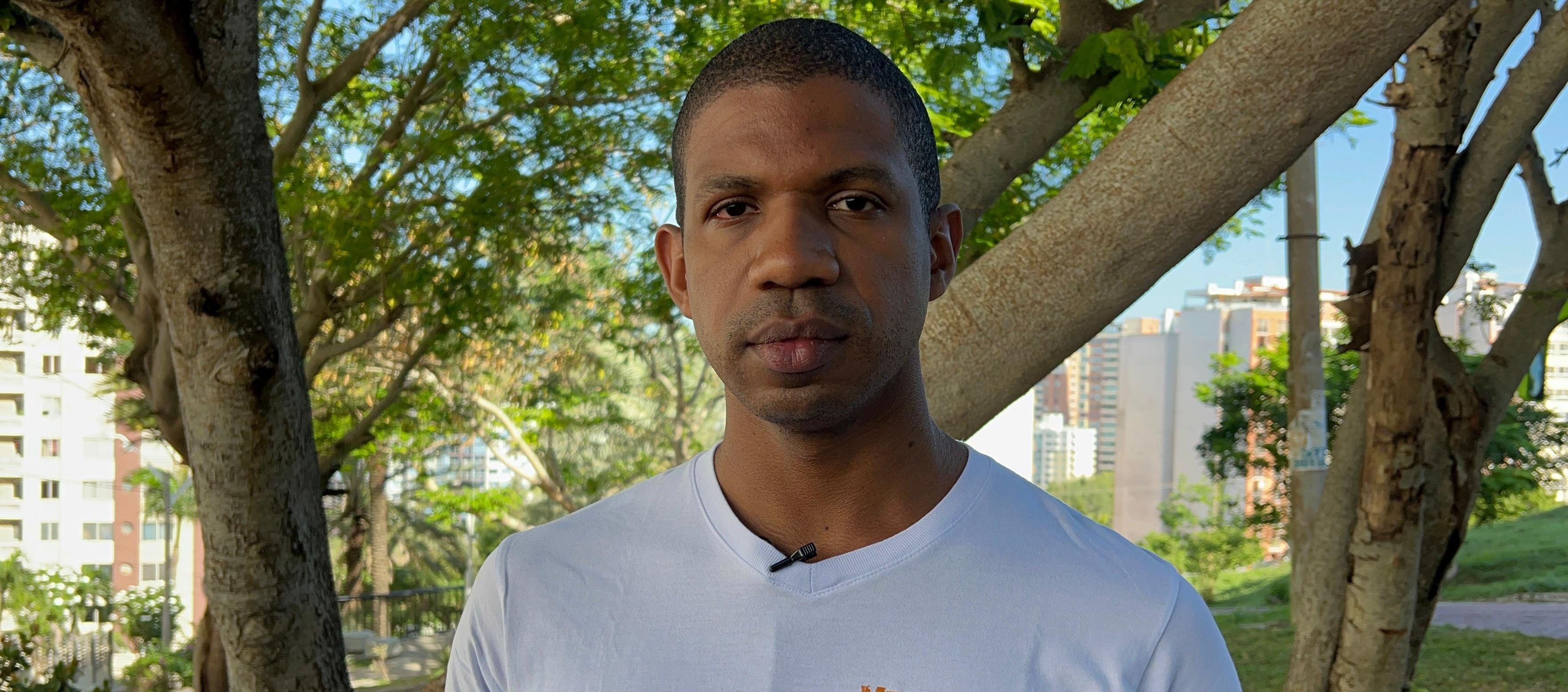 Juan Carlos Viloria, vicepresidente de 'Venezolanos en Barranquilla', y Nicolás Maduro, Presidente de Venezuela.