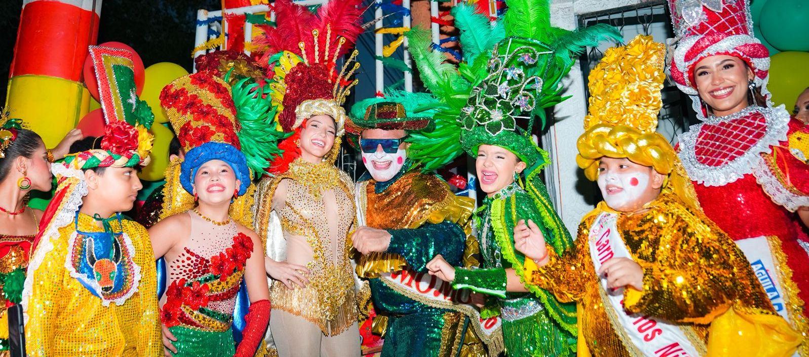 La monarquía carnavalera en la celebración de los 150 años del Congo Grande