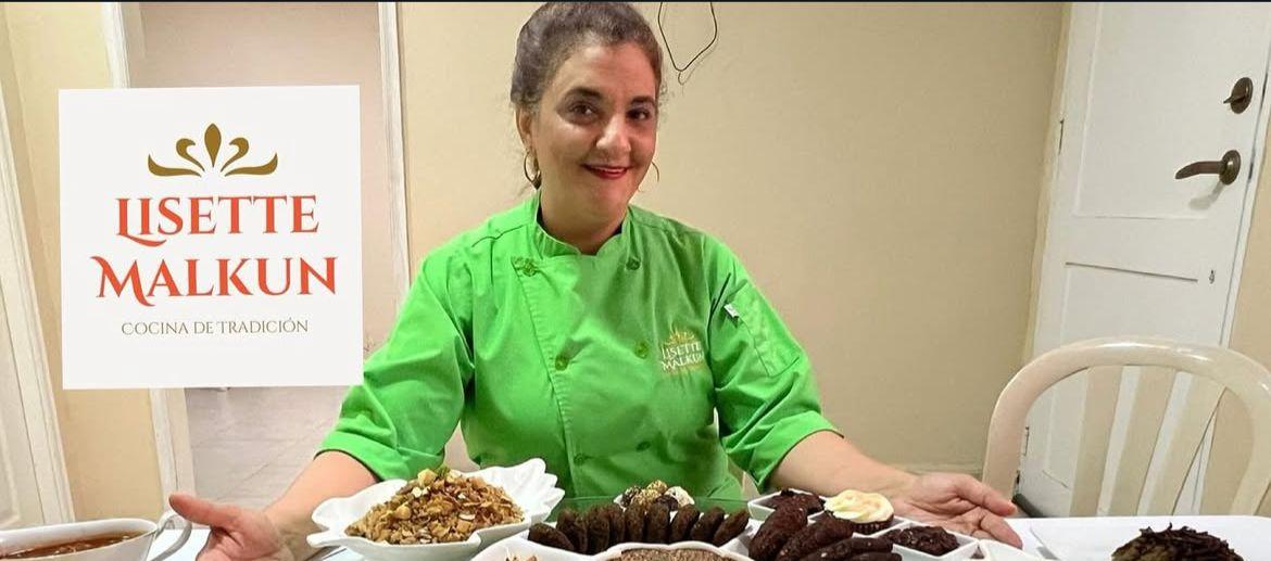 La chef barranquillera Lisette Malkun Zarur.