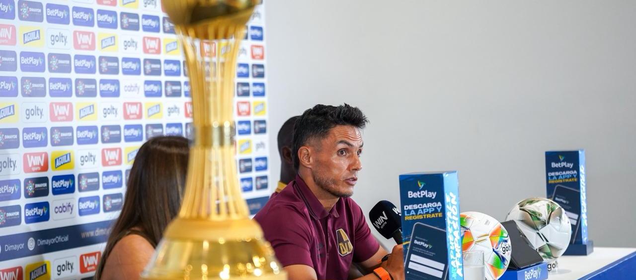 Lucas González, técnico del Junior. 