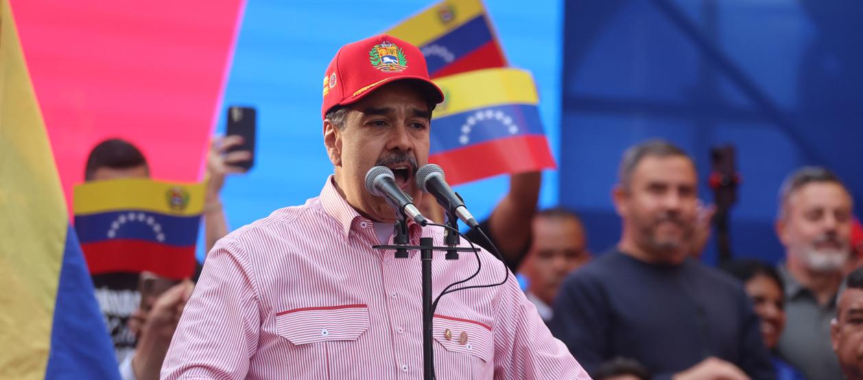 El Presidente de Venezuela, Nicolás Maduro.