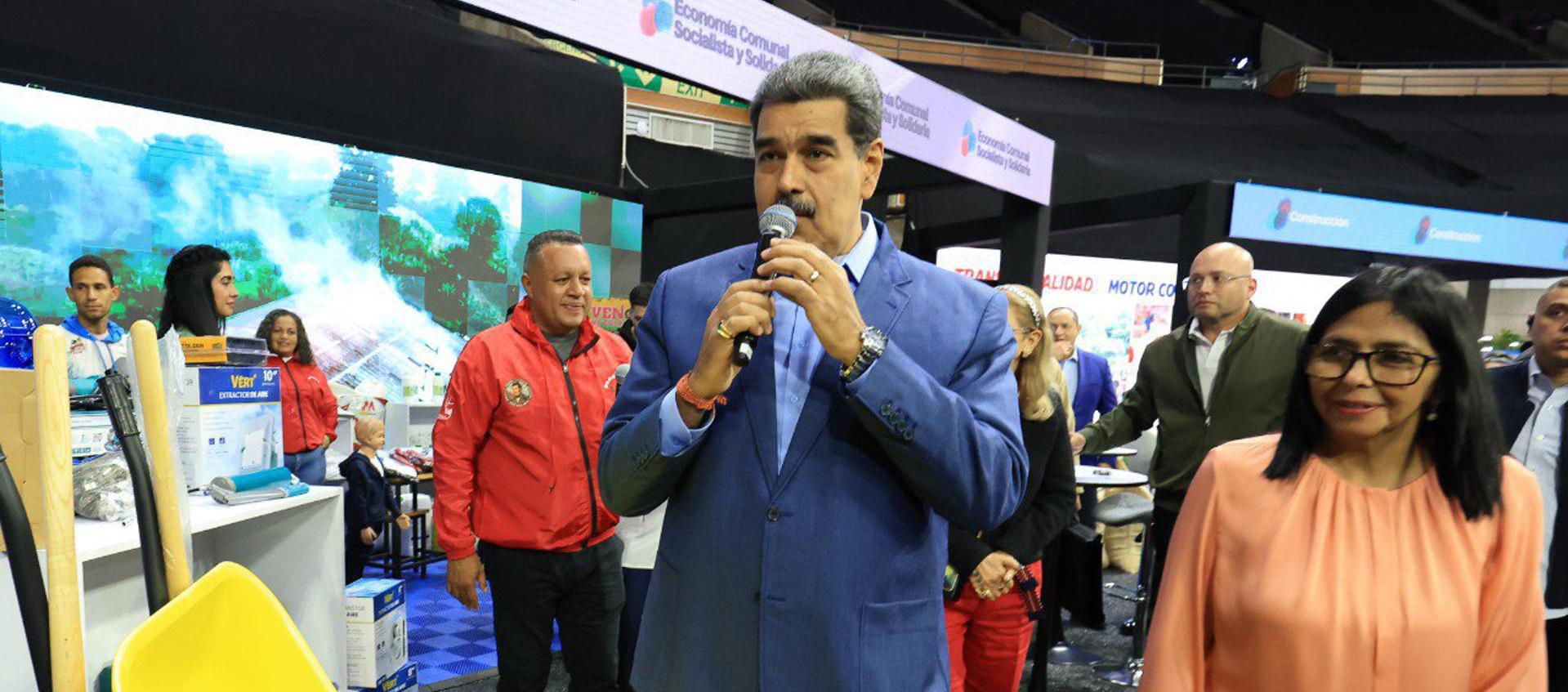 El Presidente de Venezuela, Nicolas Maduro. 