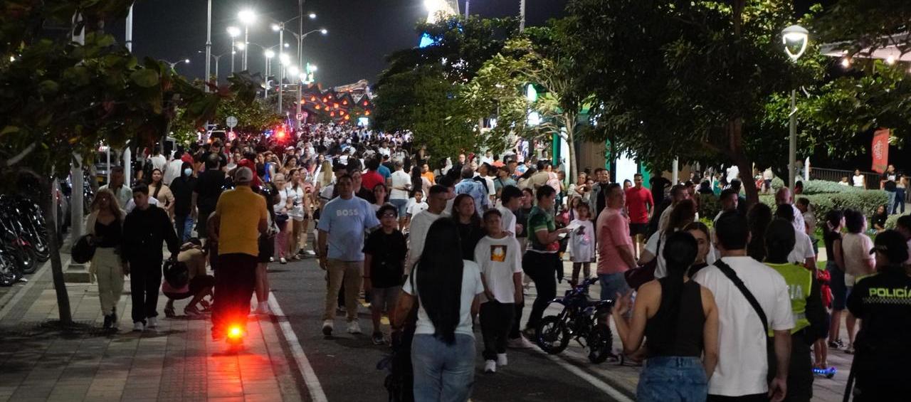 Visitantes Gran Malecón