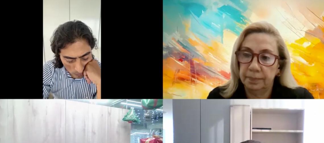 Aspecto de la audiencia preparatoria contra Nicolás Petro este martes. 