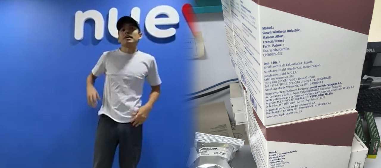 Medicamentos que recibió la familia de Aria Sophia.