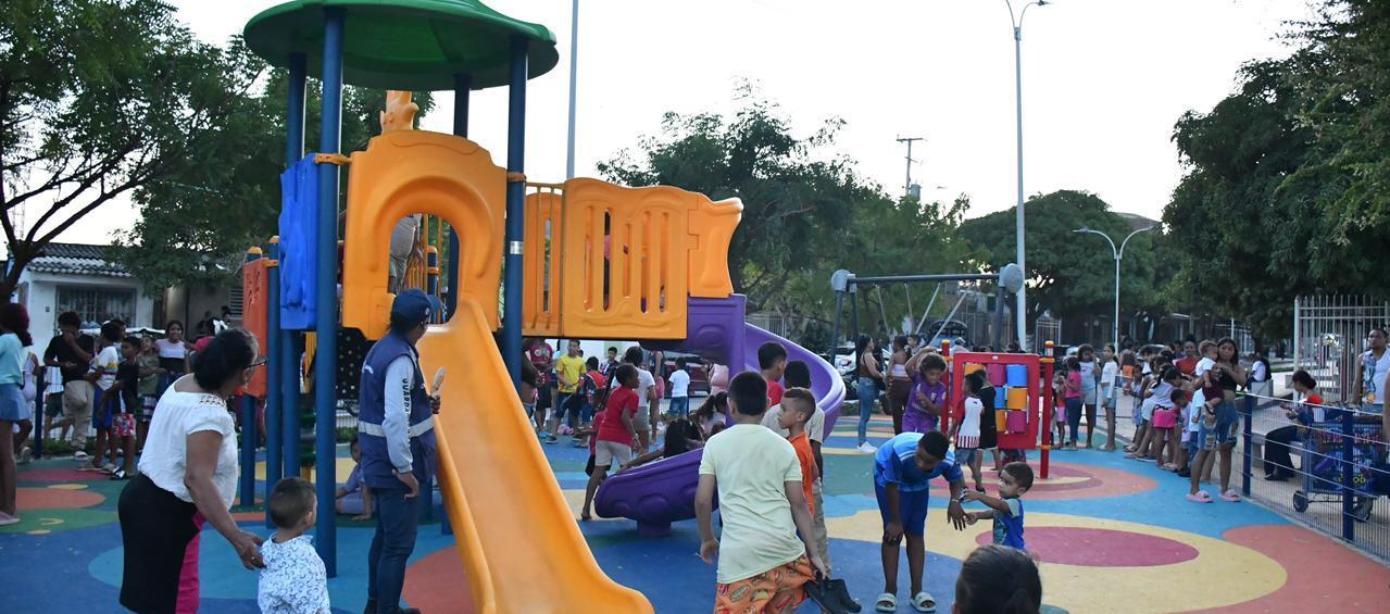 Nuevo parque en Siete de Abril