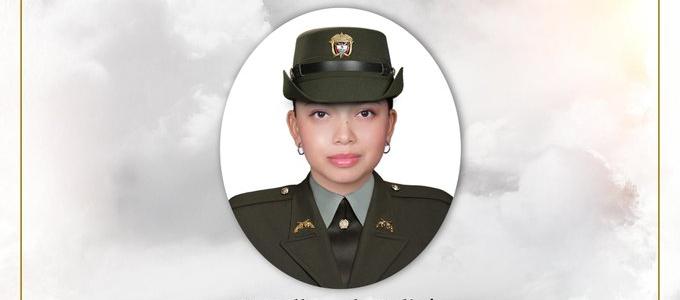 Patrullera Karen Estefany Pajoy Candela. 