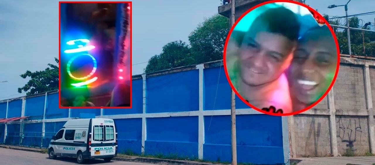 Imágenes de la Penitenciaría El Bosque y de la rumba.