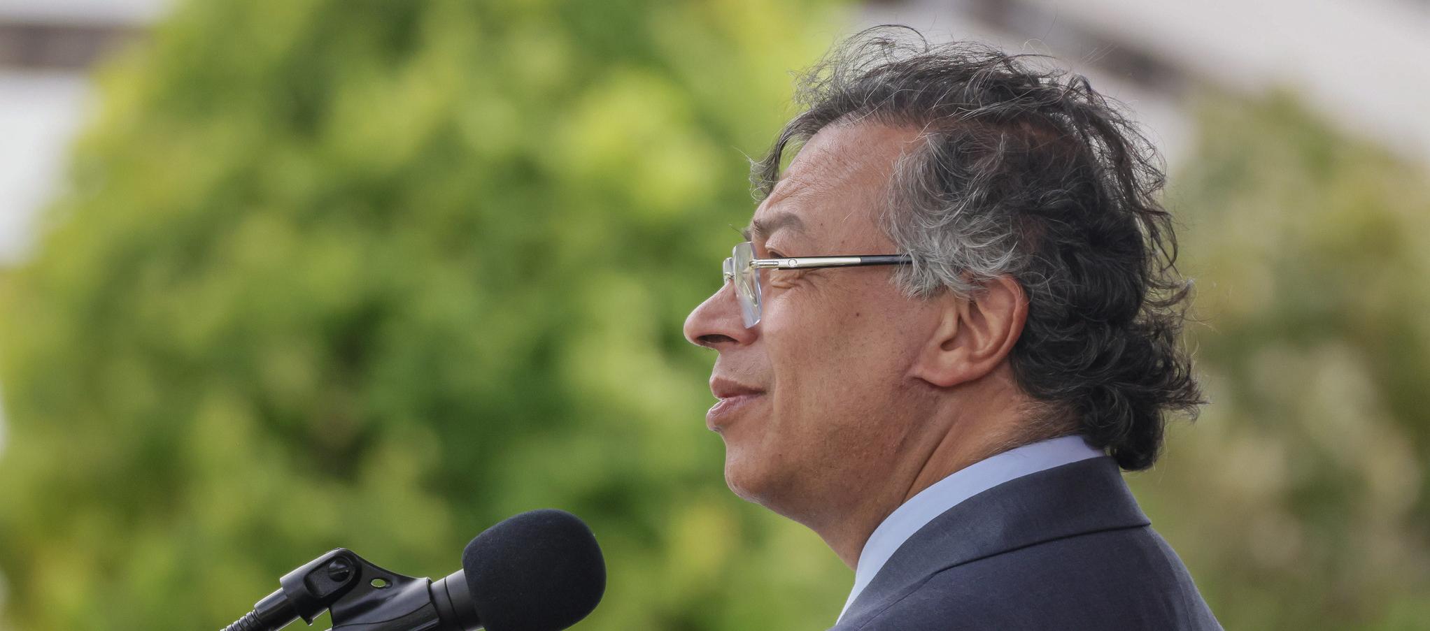 El Presidente Gustavo Petro.