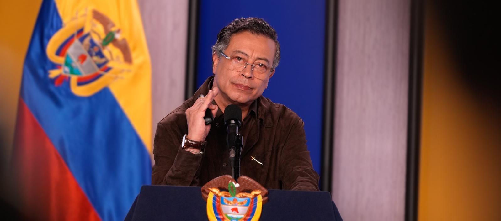 Gustavo Petro, presidente de Colombia. 