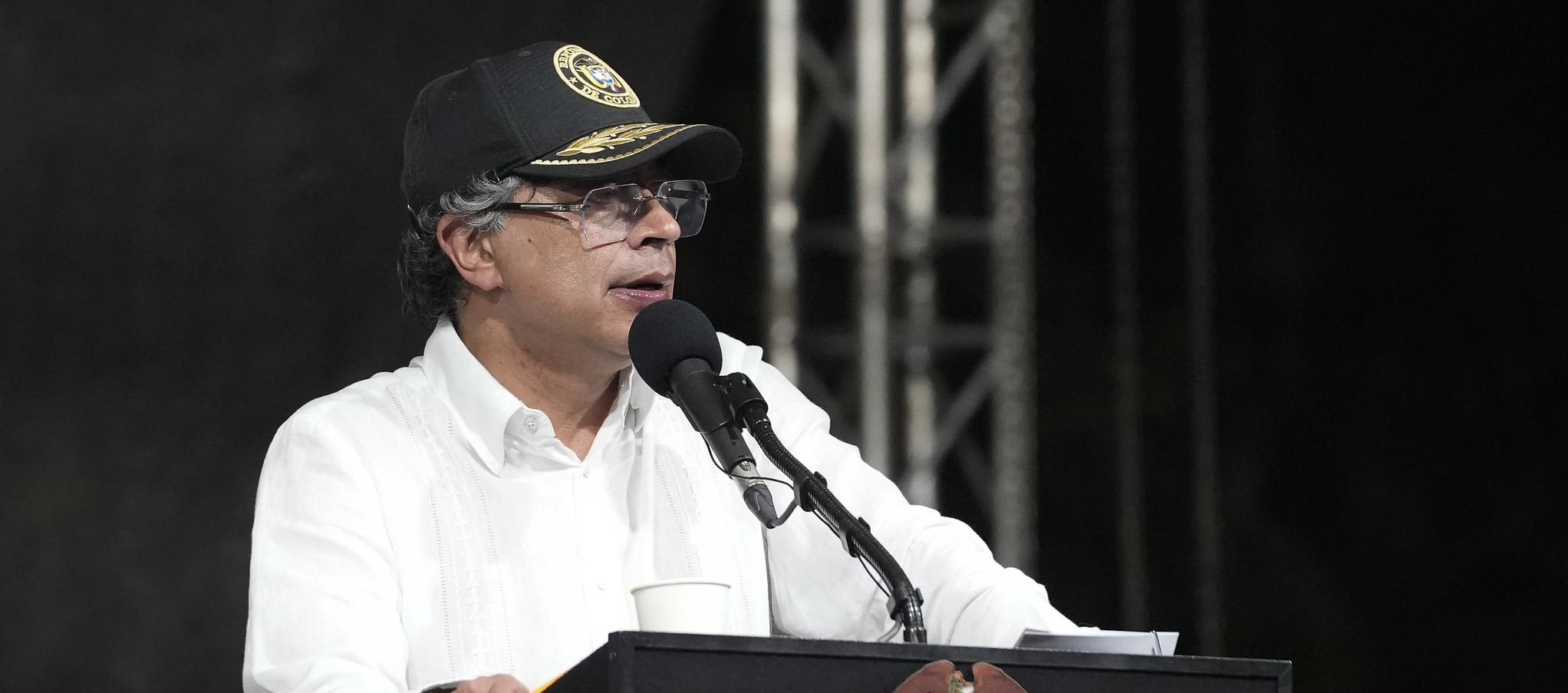 El Presidente Gustavo Petro.