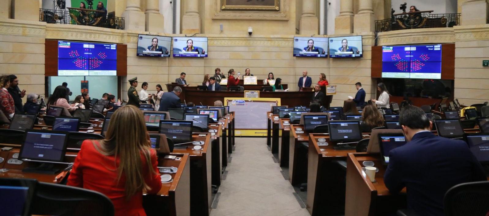 Plenaria del Senado.