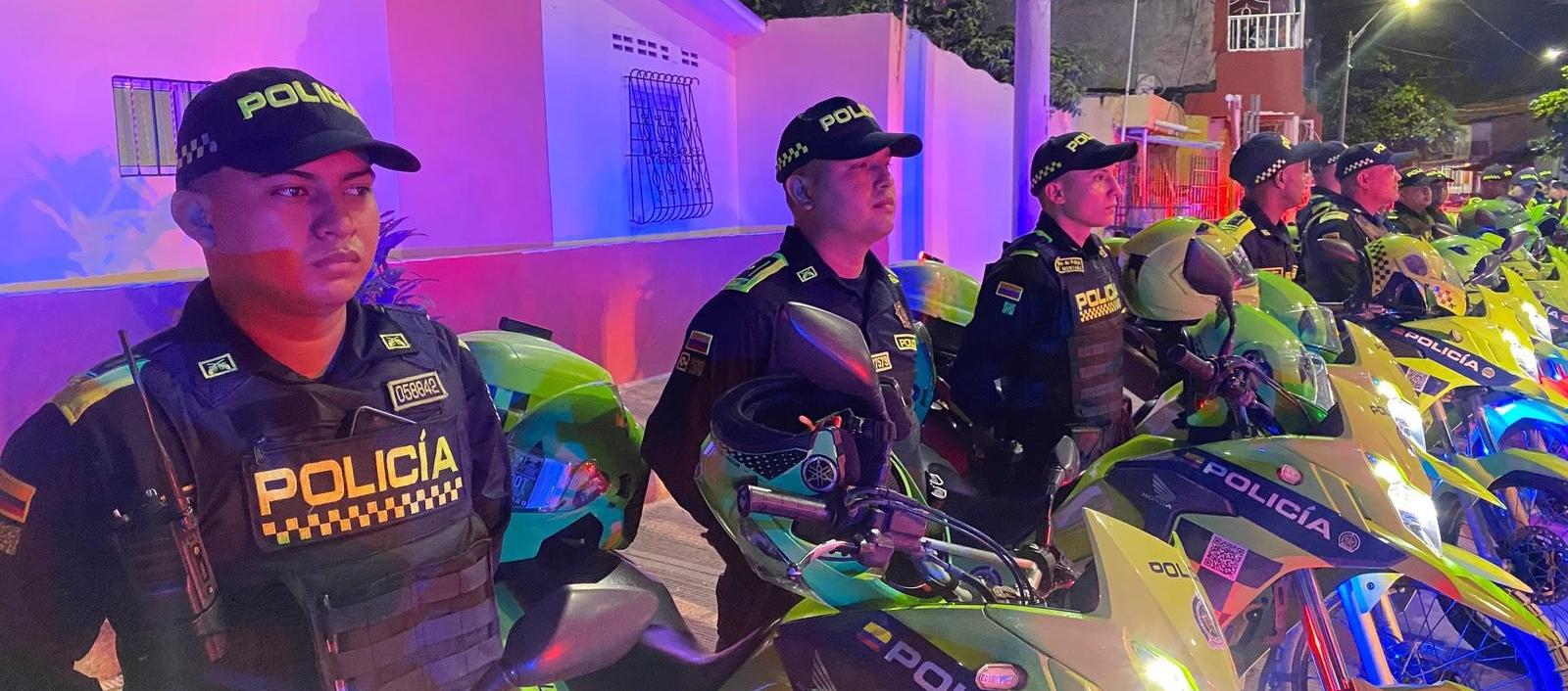 1.300 policías disponibles para el partido Tolima Vs Junior. 