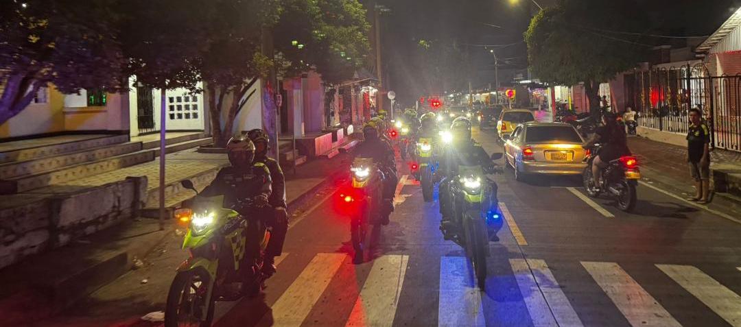 Policía impuso comparendos