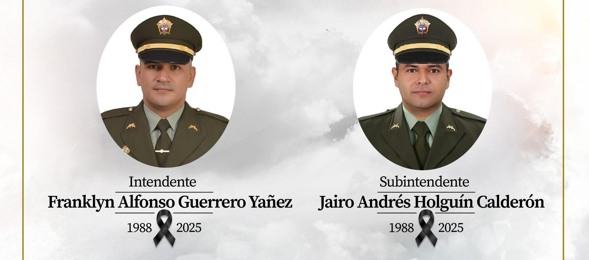 Los policías asesinados.