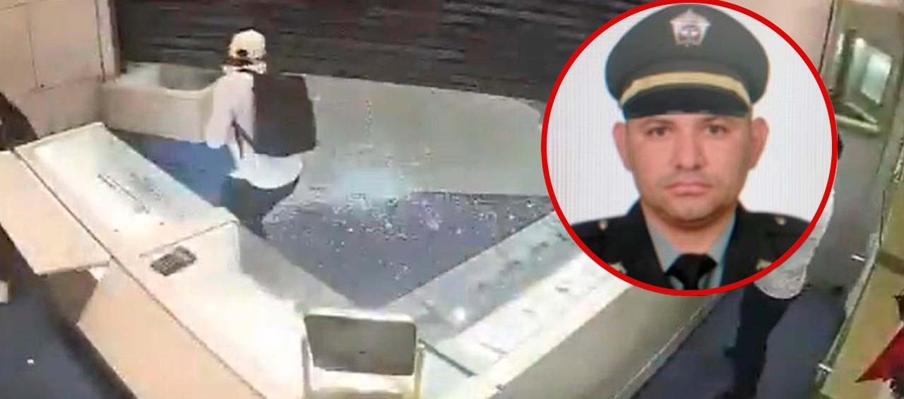 Uniformado Richard José Sierra Bravo, capturado. 