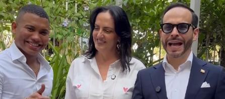 Miguel Polo Polo, María Fernanda Cabal y Abelardo De La Espriella.