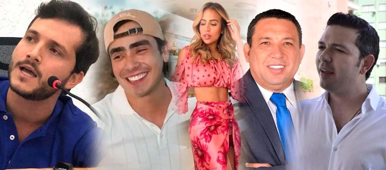 Samir Radi, Felipe Saruma, Betsy Liliana Díaz, Laureano Acuña y Juan Camilo Fuentes.