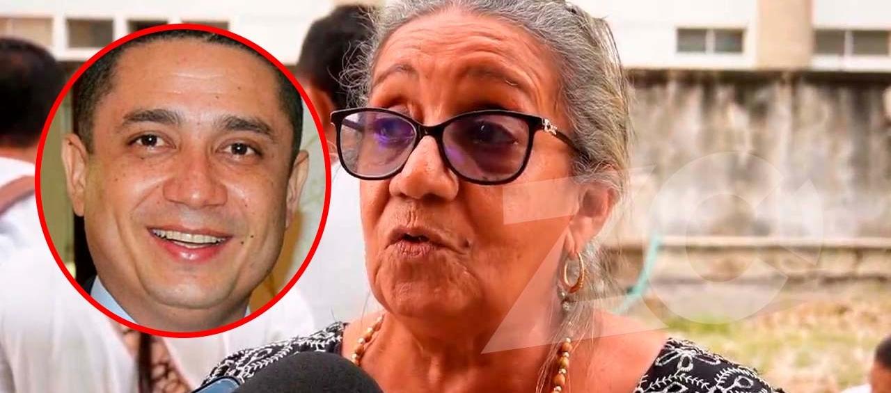 Rebeca Viloria, mamá de Eduardo Pinto Viloria. 