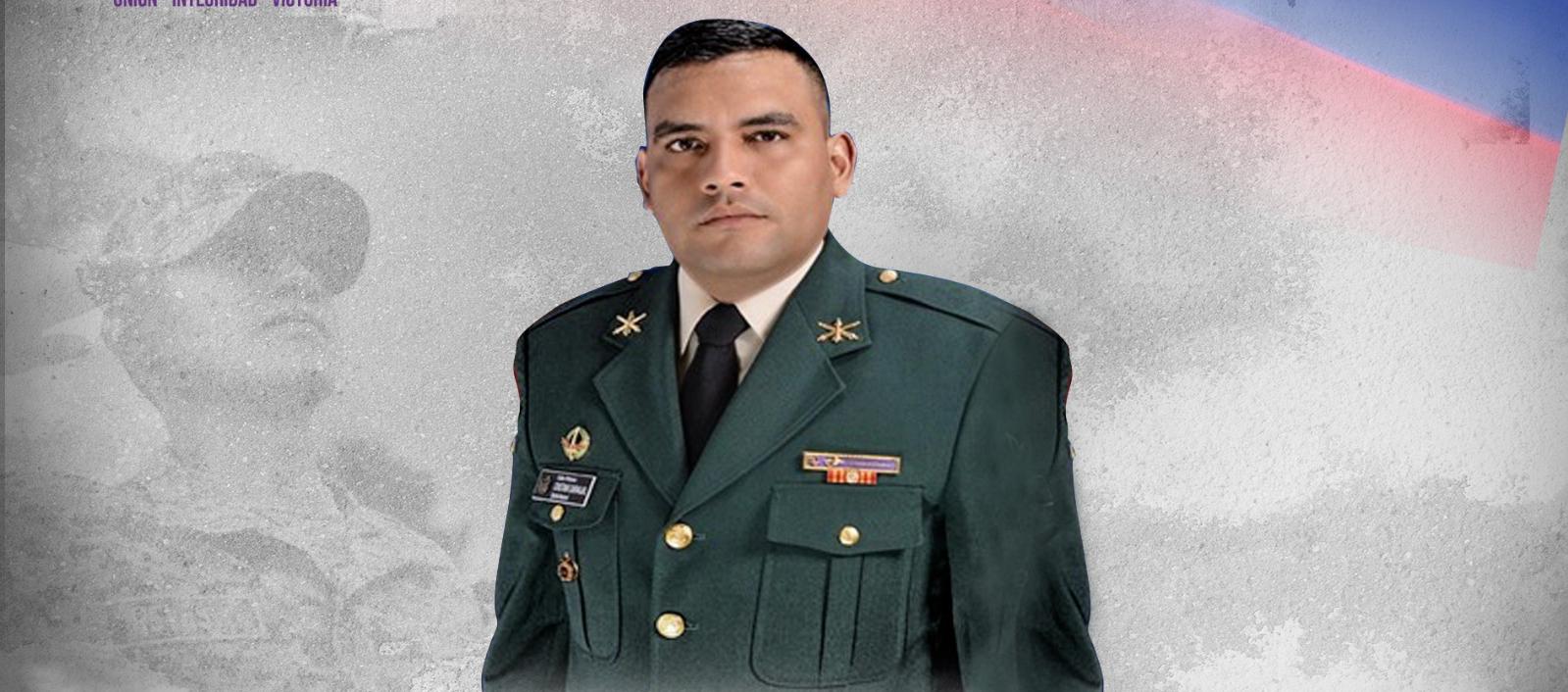 Sargento segundo Cristian Camilo Carvajal Yate.