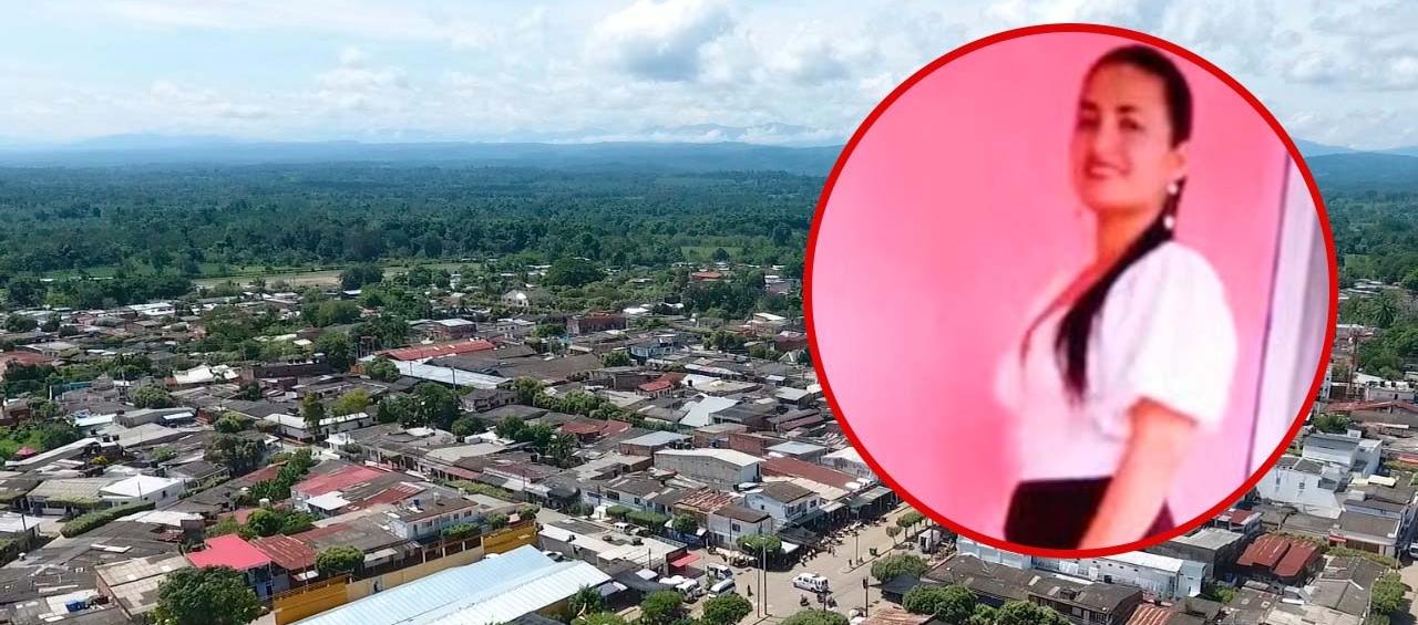 Una de las mujeres secuestradas.