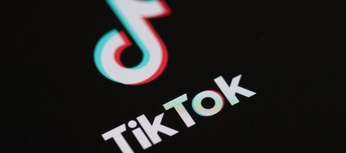 Logo de Tik Tok. 