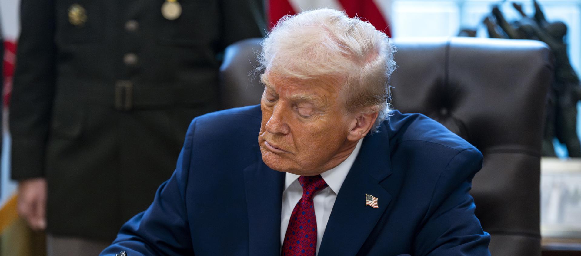 Donald Trump, presidente de Estados Unidos.