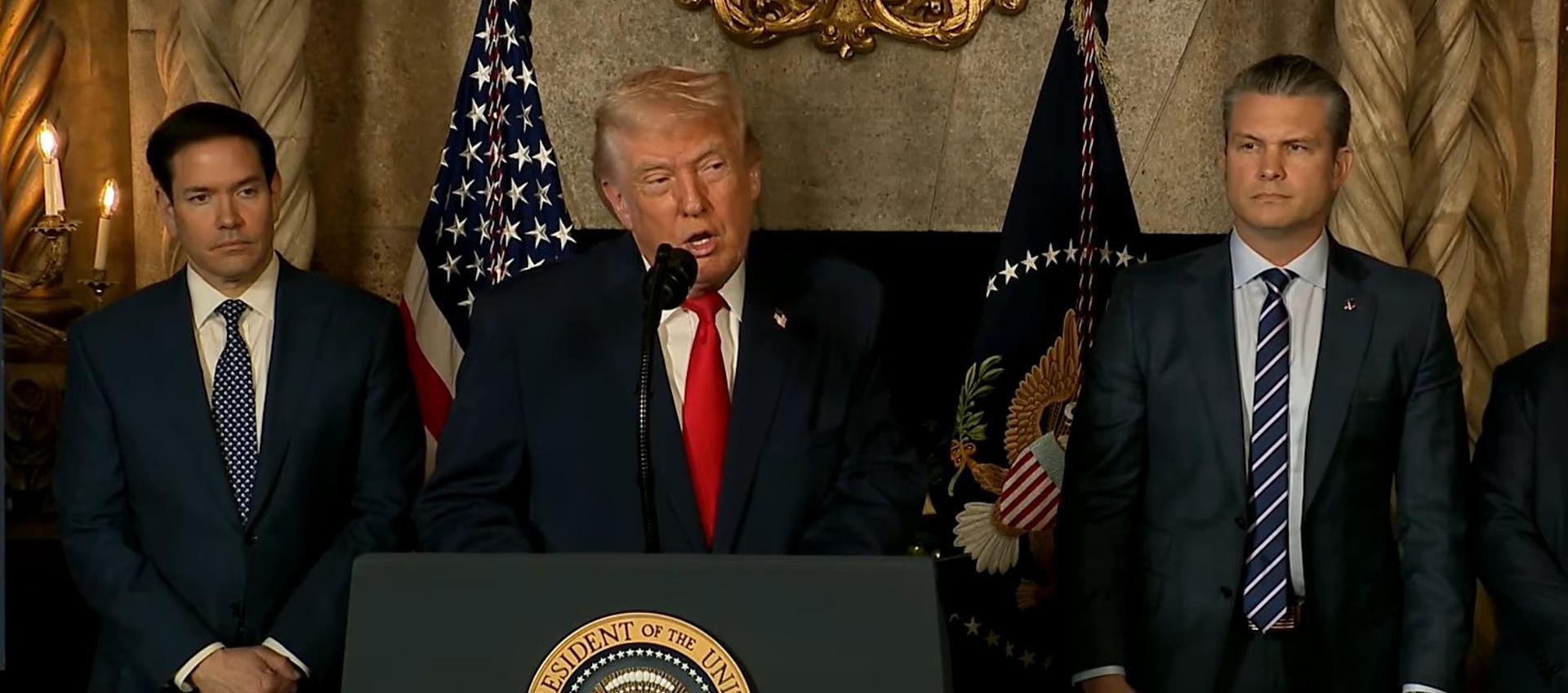 Donald Trump, Presidente de Estados Unidos. 