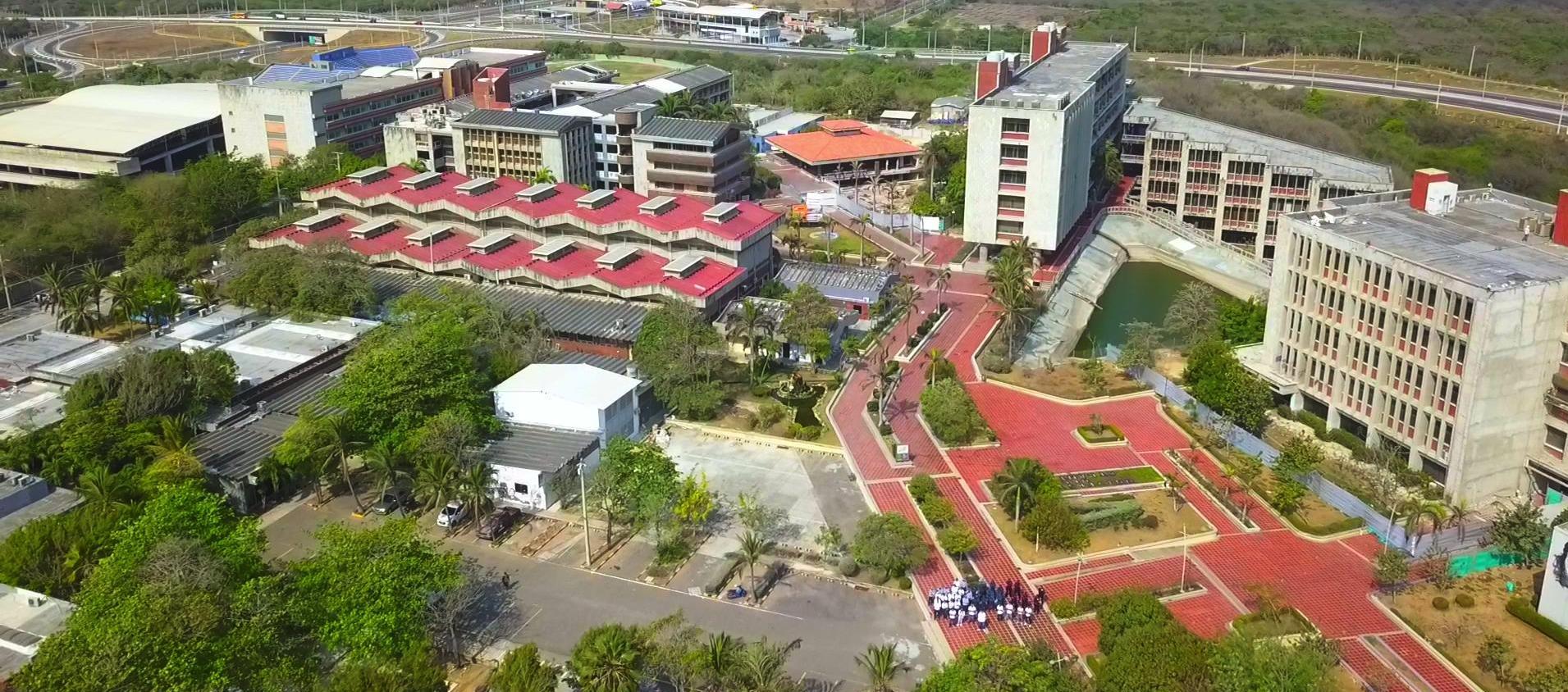 Vista panorámica de la Universidad del Atlántico. 