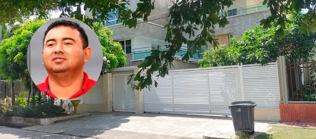 Vivienda donde cumple su pena Jorge Luis Alfonso López.