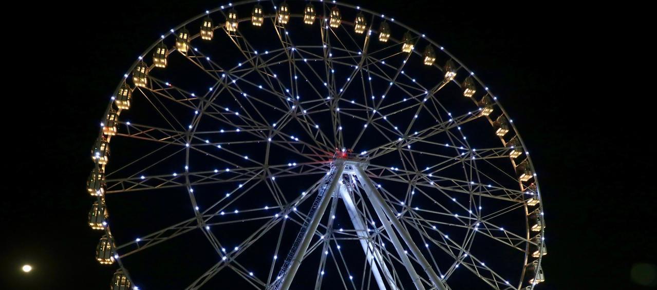 Luna del Río en el Gran Malecón.