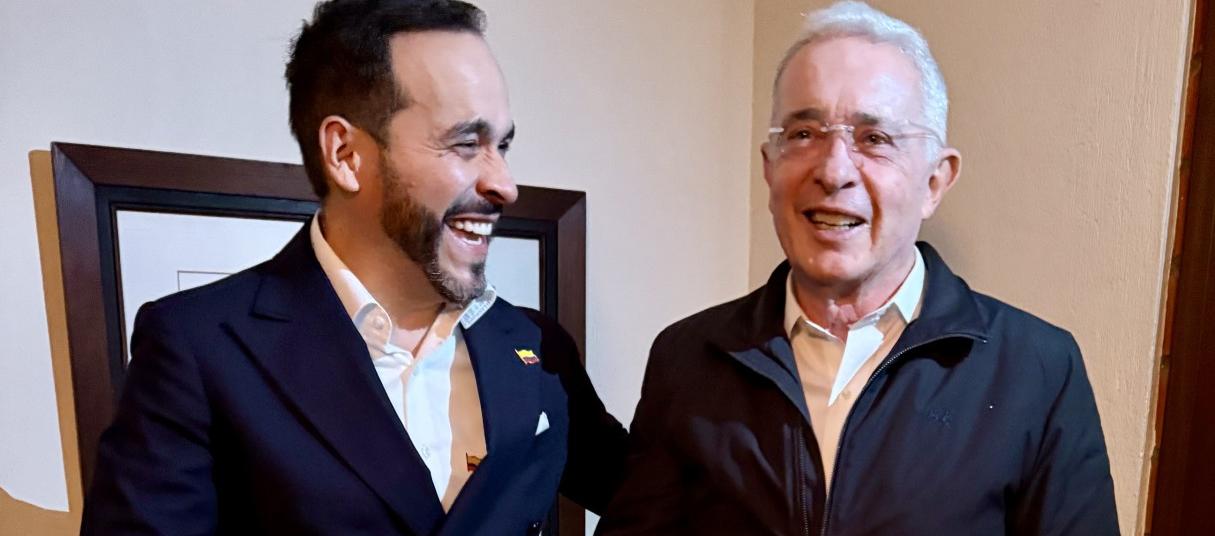 Abelardo De la Espriella y Álvaro Uribe