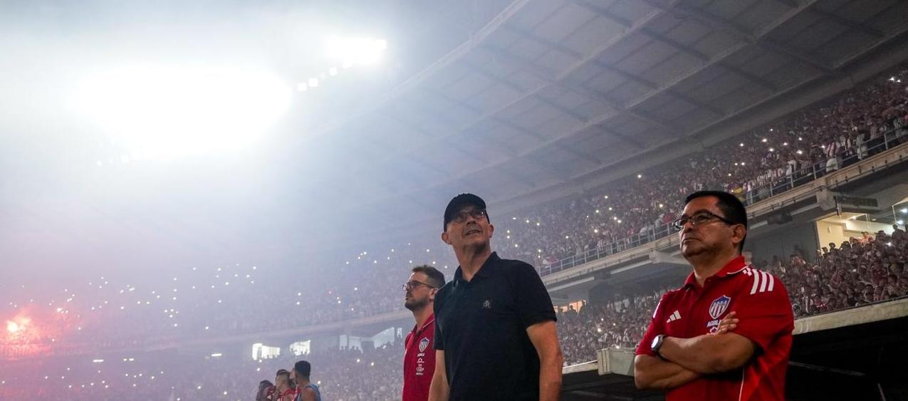 El técnico del Junior, Alfredo Arias, jugará su segunda final en Colombia.