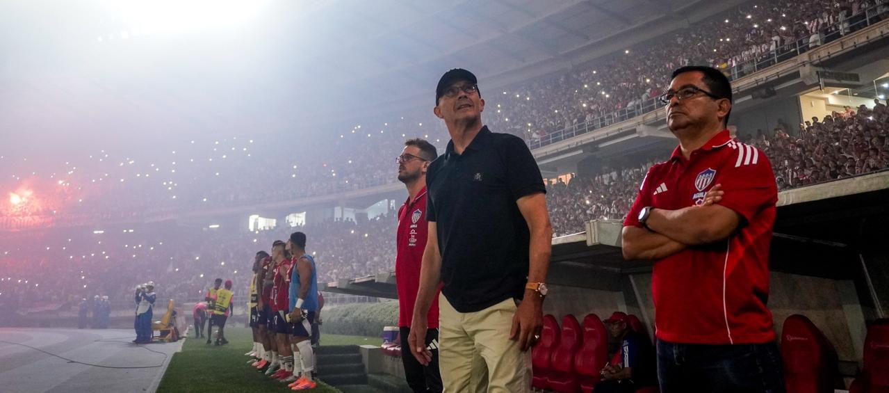 El técnico del Junior, Alfredo Arias, jugará su segunda final en Colombia.