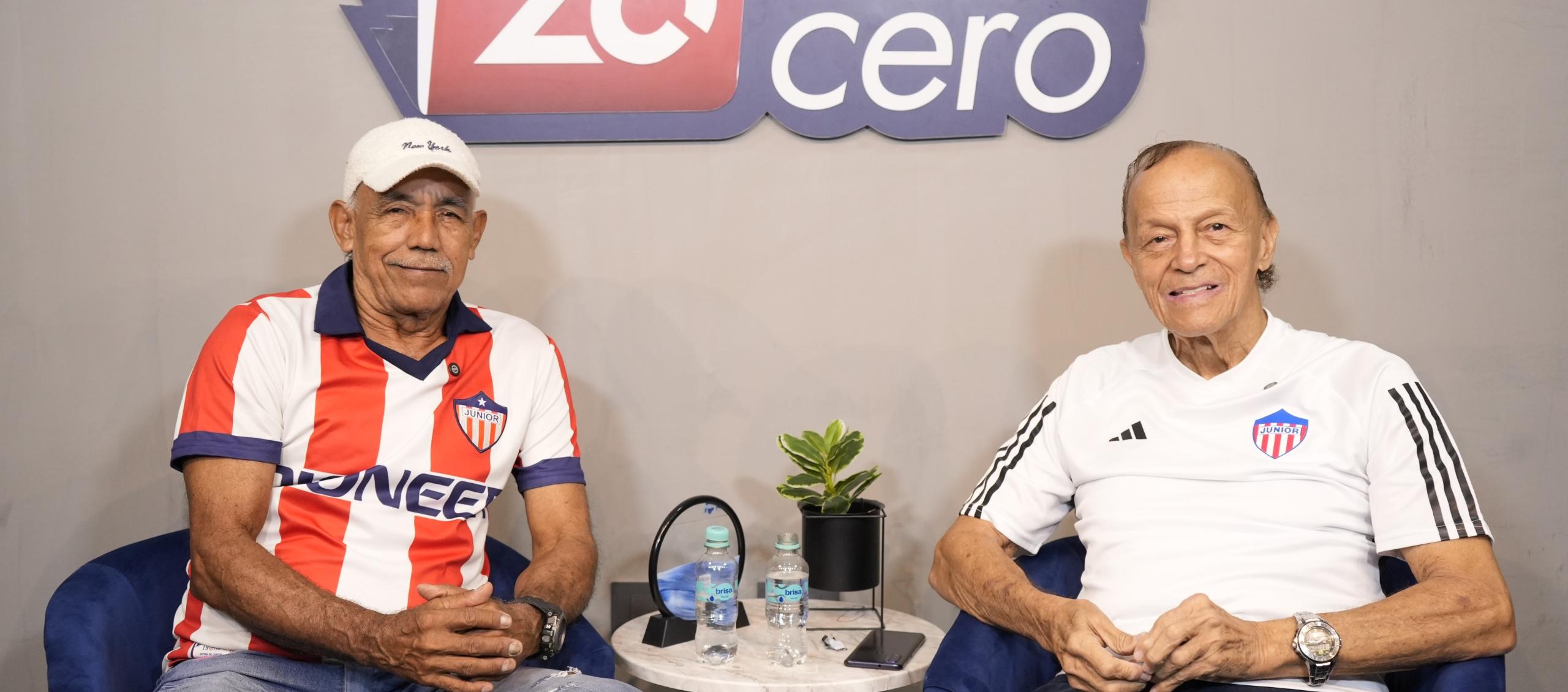 Carlos Molinares y Gabriel Berdugo, integrantes del Junior campeón en 1980.