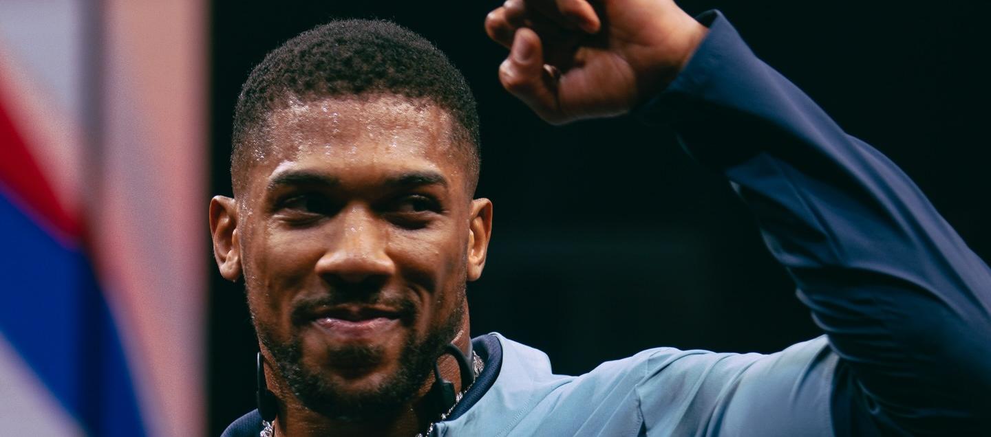 Anthony Joshua, boxeador británico de origen nigeriano.