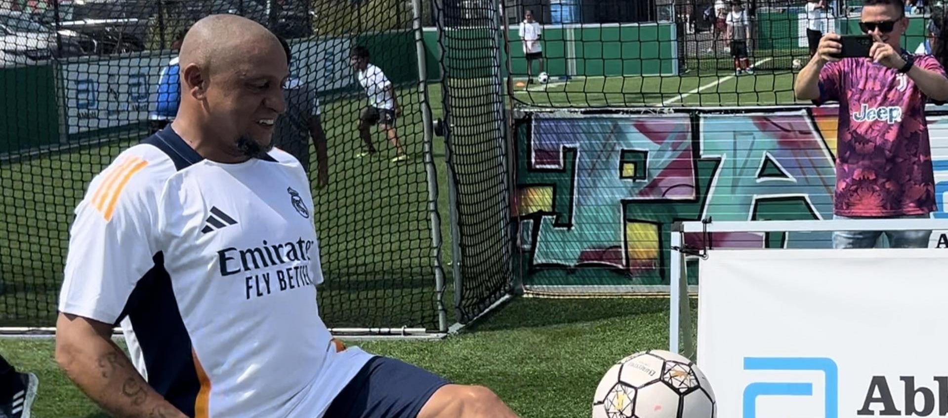 Roberto Carlos, exlateral izquierdo brasileño.