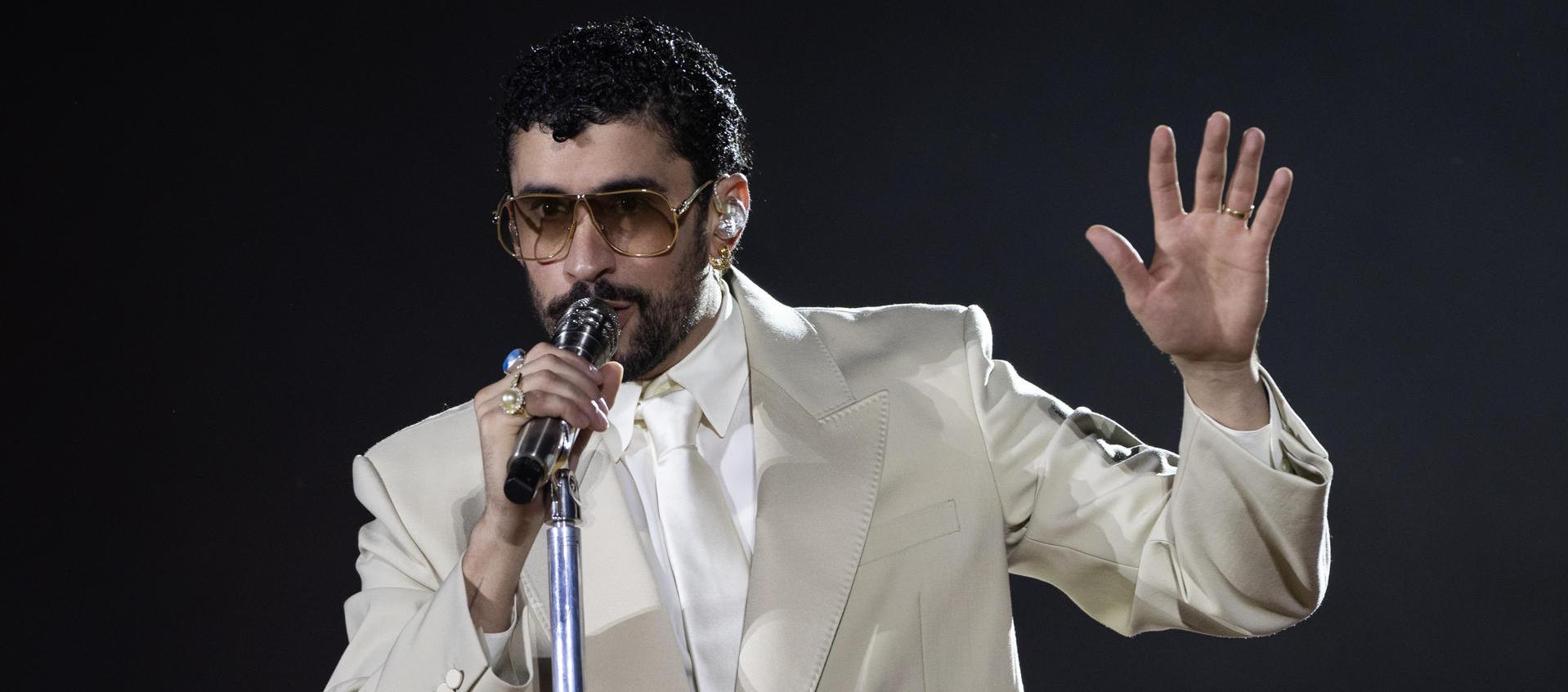 Bad Bunny, artista puertorriqueño.