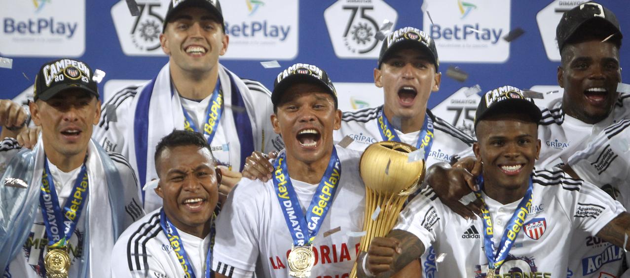 La última final de Junior fue en el segundo semestre de 2023, la cual le ganó por penales al Medellín. 