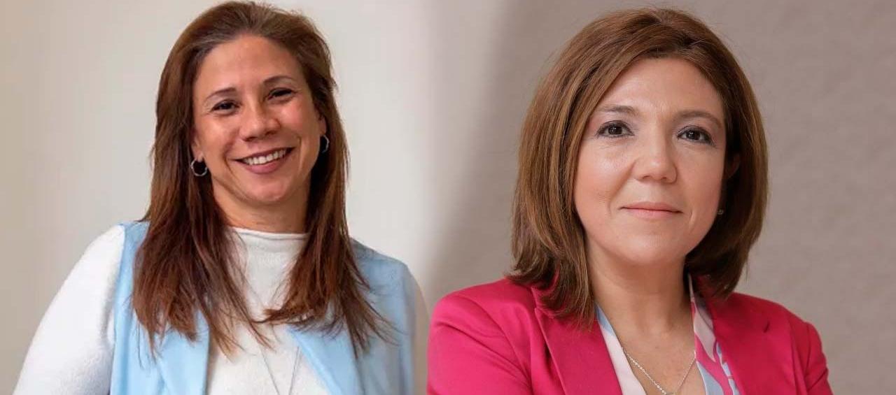 (Izq. -Der.) Ángela Álvarez y Adriana Jiménez, nuevas comisionadas. 
