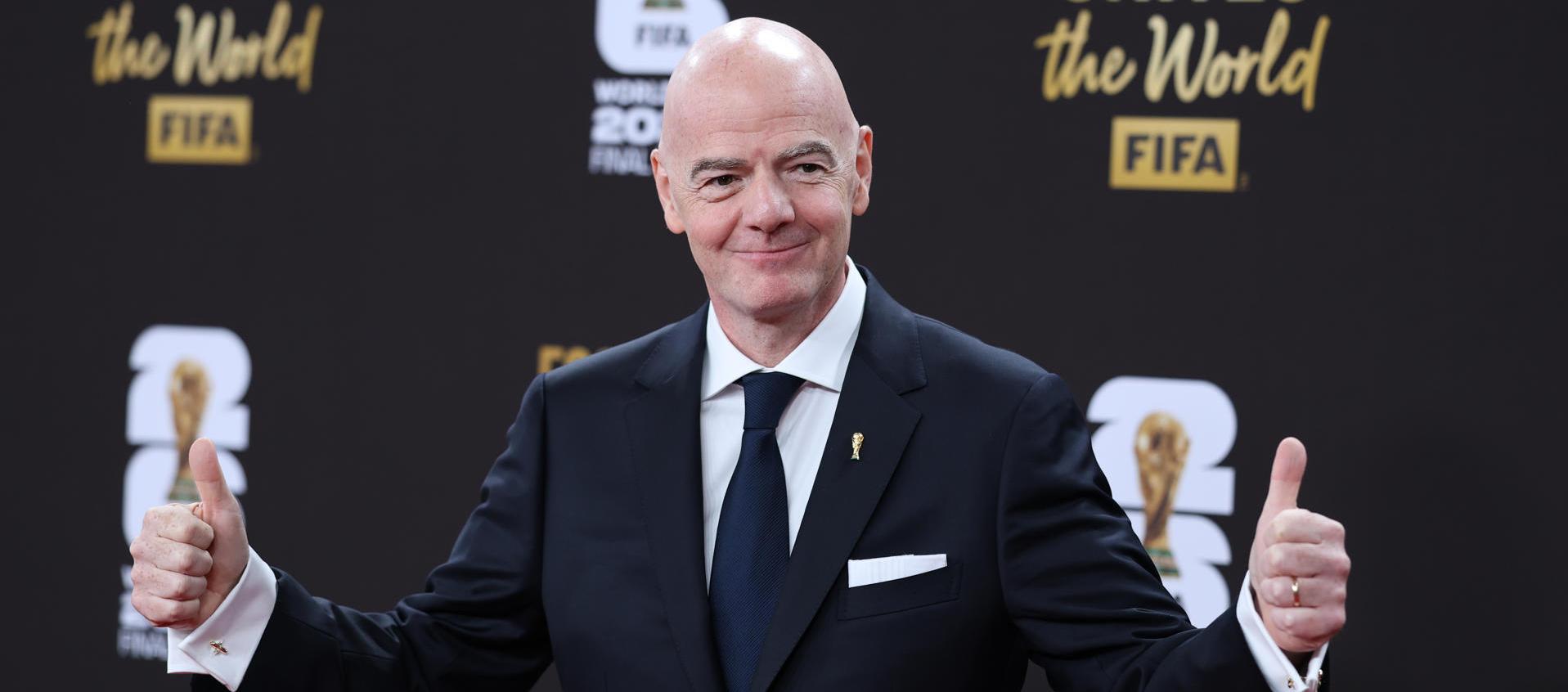 Gianni Infantino, presidente de la FIFA.