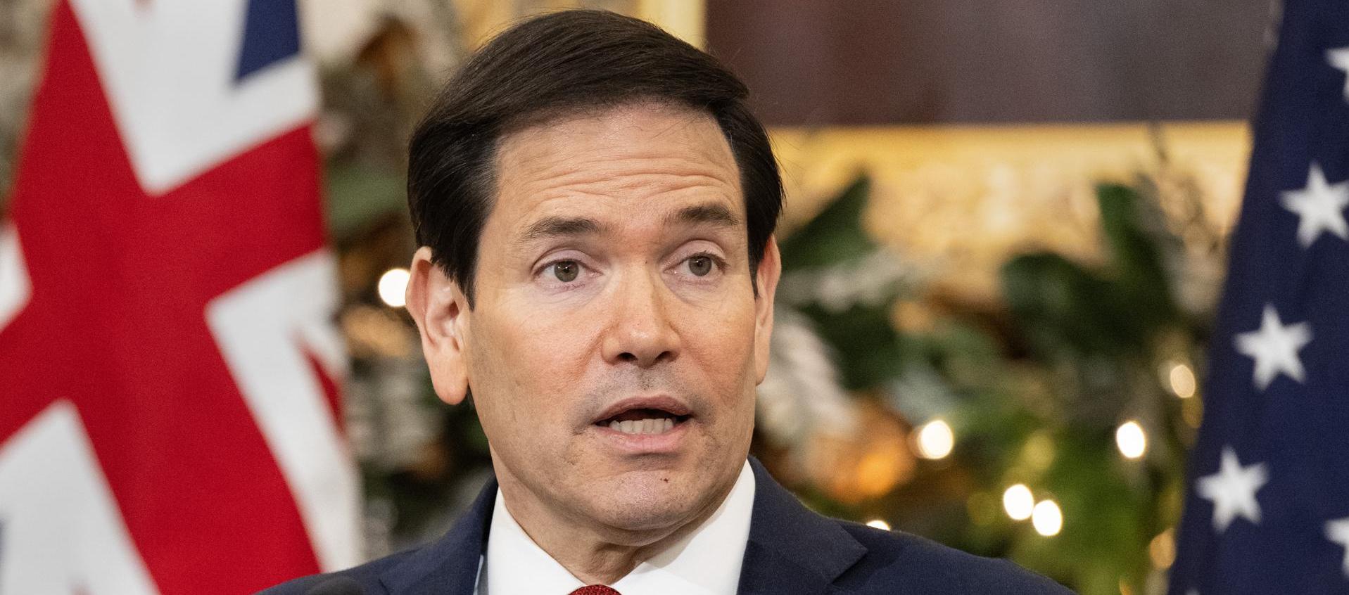 Marco Rubio, Secretario de Estado de Estados Unidos.