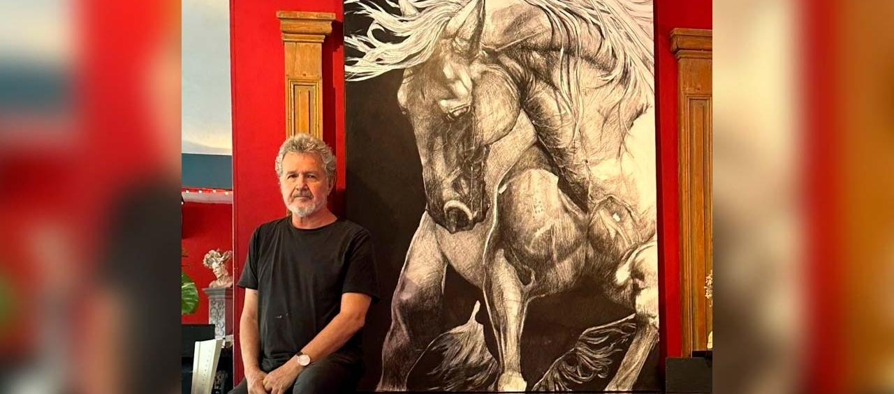 El maestro Joaquín Botero. 