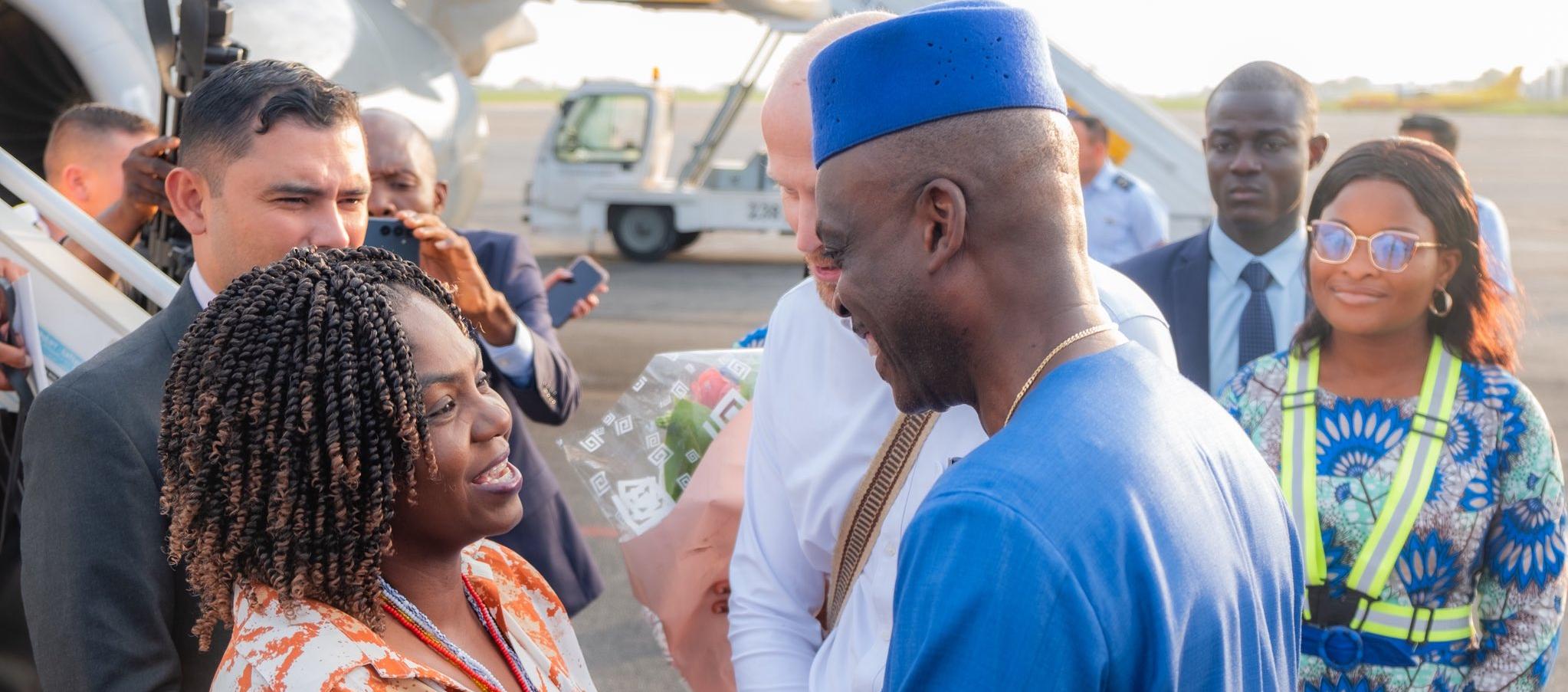 Francia Márquez en Togo